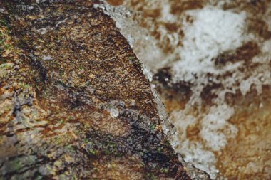 Çok güzel bir şelale. Taşlar doğa