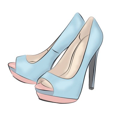 Topuklu Ayakkabı Moda Ayakkabı