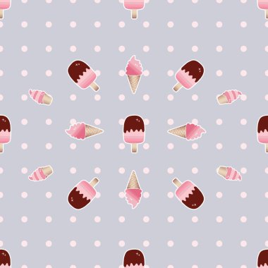 Dondurma tatlılar desen