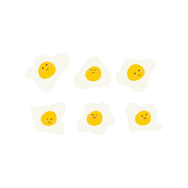 Güzel yemek. Komik omlet yumurtaları.