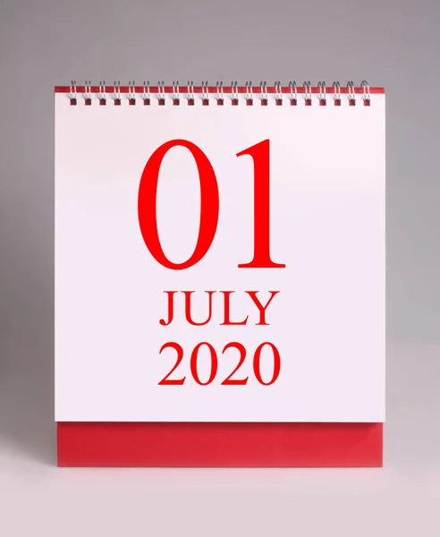 2020年7月的第一天. — 图库照片