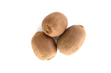 kivi beyaz arkaplanda izole edildi.