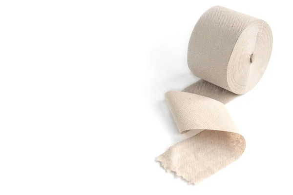 Toilet Paper Isolated White Background — Stock Photo, Image