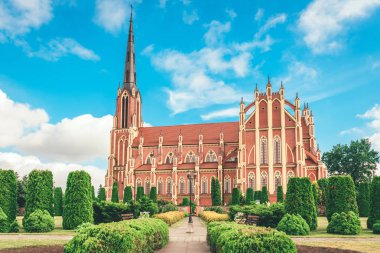 Kutsal Trinity Katolik Kilisesi, Gervyaty Köyü, Grodno Bölgesi, Belarus
