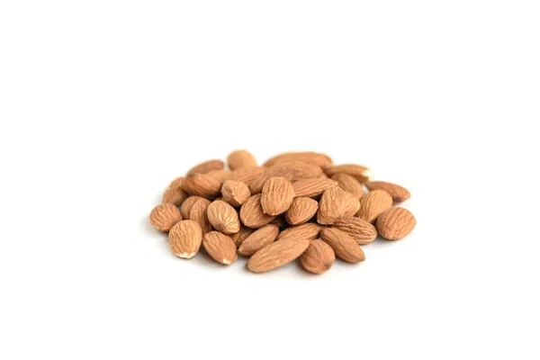 Almond isolated on white — Stock Photo, Image