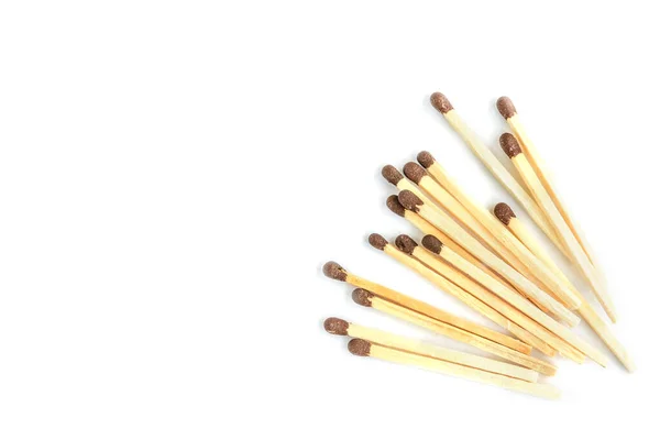 Matches Isolated White Background — Stock Photo, Image