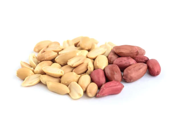 Peanut Isolated White Background — Stock Photo, Image