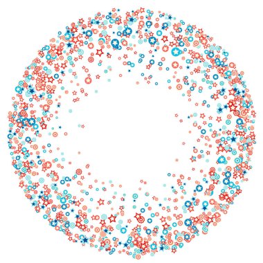 Vektör ABD ulusal tatil ve kutlama arka plan öğesi