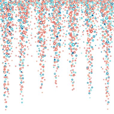 Vektör ABD ulusal tatil ve kutlama arka plan öğesi