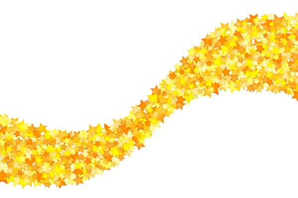 Vektor Gelbe Sterne Hintergrundelement Flachen Stil — Stockvektor
