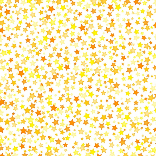 Vector Estrellas Amarillas Elemento Fondo Estilo Plano — Vector de stock