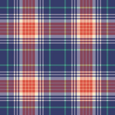 vektör tartan Tekstil doku.