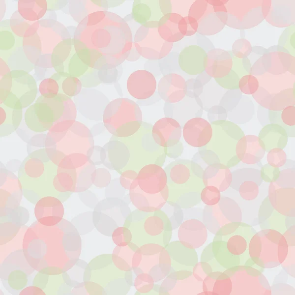 Abstrakter Vektor Geometrischer Hintergrund Mit Kreisen — Stockvektor