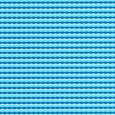 Mavi su sorunsuz vektör arka plan doku dalgalar