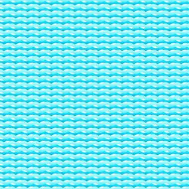 Sorunsuz vektör doku veya desen mavi su dalgalar