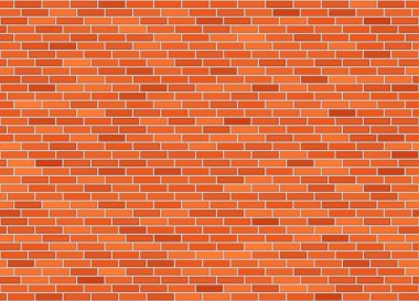 Vektör dikişsiz çeyrek ofset bağ tuğla duvar dokusu