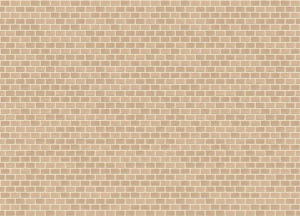 Textura de pared de ladrillo de arenisca de enlace de cabecera sin costura vectorial — Vector de stock