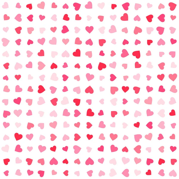 Vecteur rose & rouge Valentines forme de coeur élément de fond dans le style plat — Image vectorielle