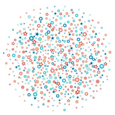 Vektör ABD ulusal tatil ve kutlama arka plan öğesi