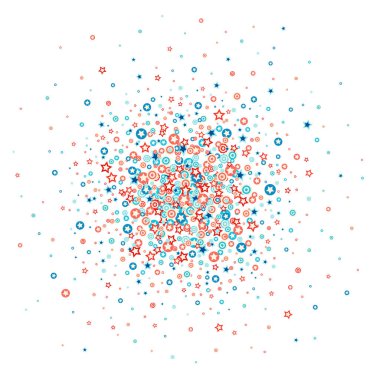 Vektör ABD ulusal tatil ve kutlama arka plan öğesi