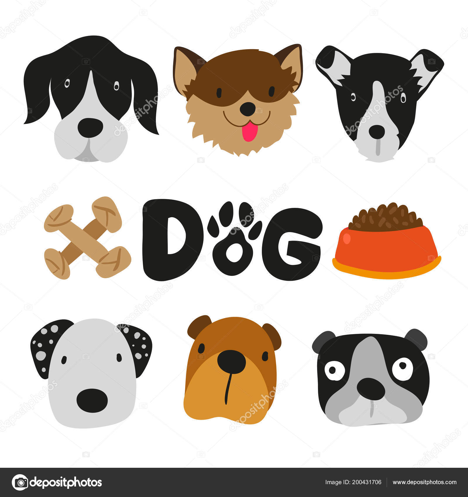 Dogs Character Vector Design Stock Vector by ©terdpongdesign.gmail.com ...