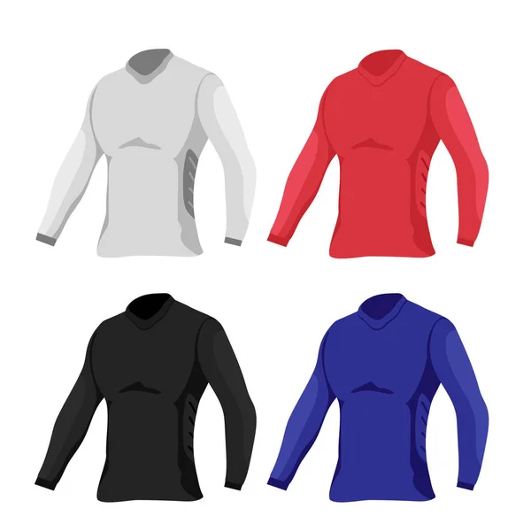 Shirts Mallen Vektor Design — Stock vektor