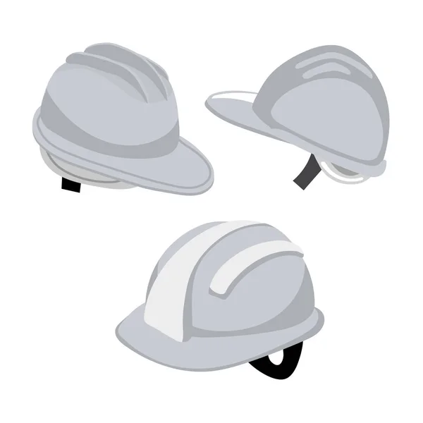 Helmet Vector Collection Design Hardhat Vector Collection Design — Stock Vector