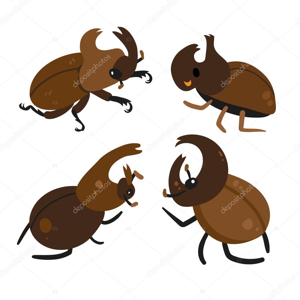 beetle vector collection design, animals vector design, insect vector design