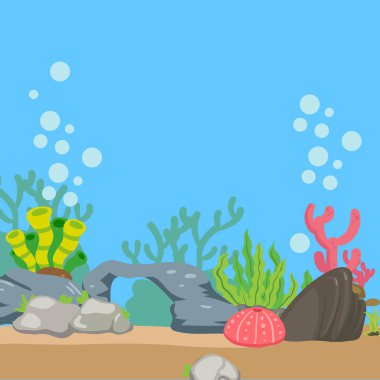 okyanus arka plan vektör tasarımı, deniz arka plan vektör tasarımı