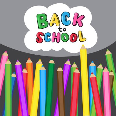 geri okul vektör tasarım vektör toplama tasarım okulu