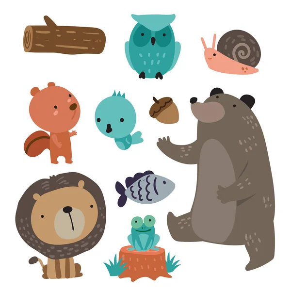 animals character vector design, animals vector collection design