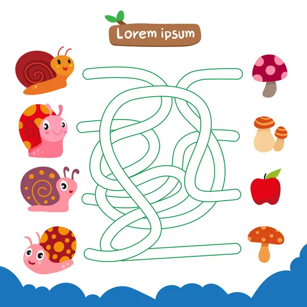 oyun vektör tasarımı eşleşen hayvanlar oyun vektör tasarımı, labirent