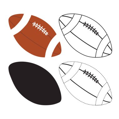 Rugby çalışma sayfası vektör tasarımı, rugby sanat vektör tasarımı