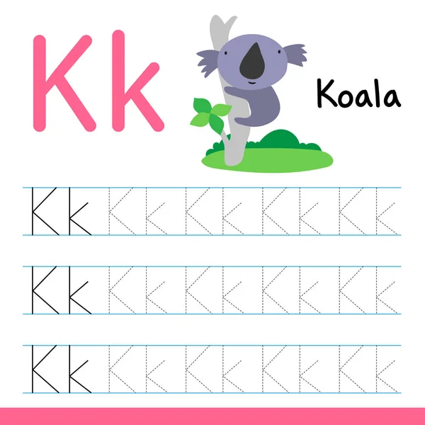 Diseño Vectores Línea Dibujo Koala Diseño Vectores Línea Koala — Archivo Imágenes Vectoriales