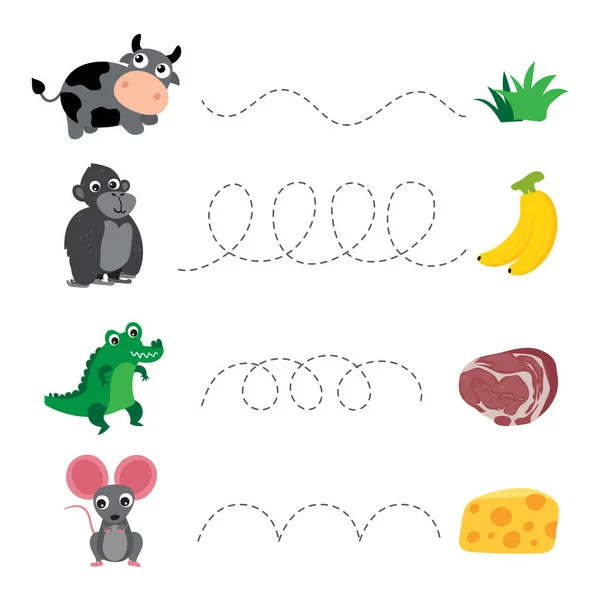 Çocuk, çocuk için sanat vektör tasarımı için çalışma sayfası vektör tasarımı