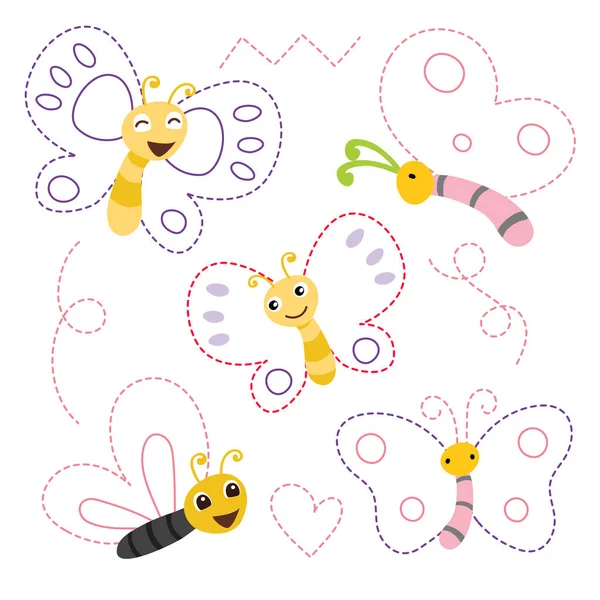 Çocuk, çocuk için sanat vektör tasarımı için çalışma sayfası vektör tasarımı