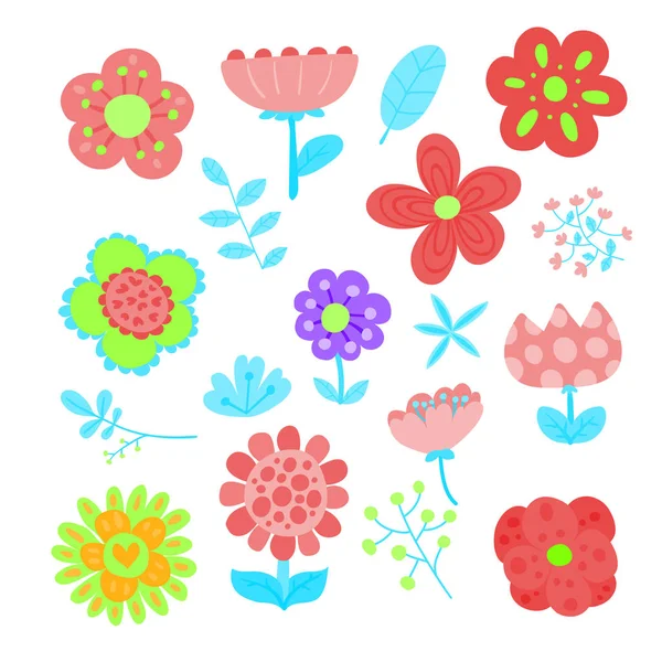 花卉矢量采集设计 花卉矢量采集设计 — 图库矢量图片