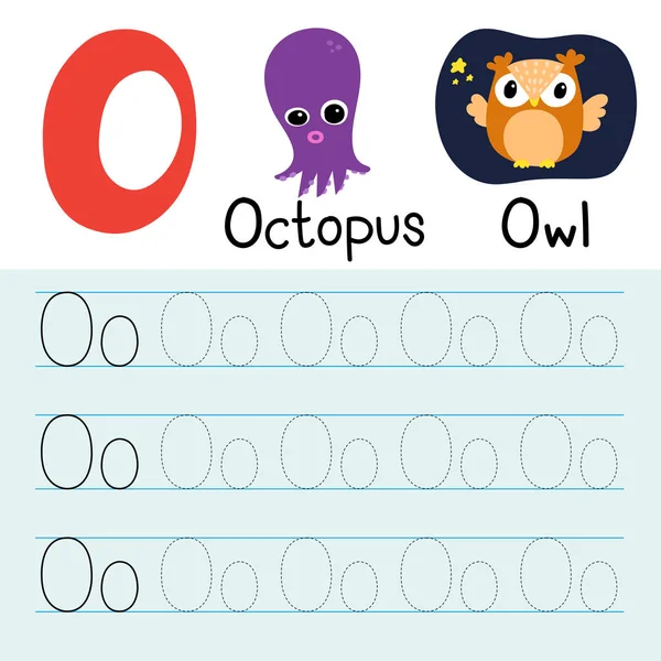 Owl Drawing Line Vector Design — Stock Vector