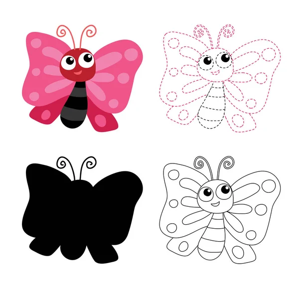 Çocuk, çocuk için sanat vektör tasarımı için çalışma sayfası vektör tasarımı