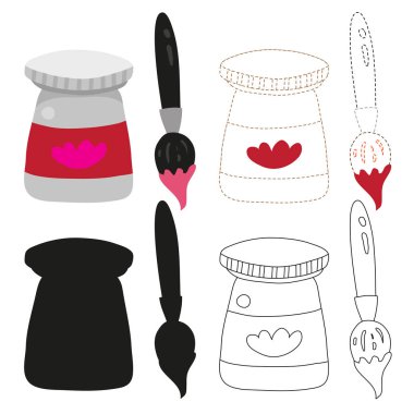 çalışma sayfası vektör tasarımı, sanat vektör tasarımı