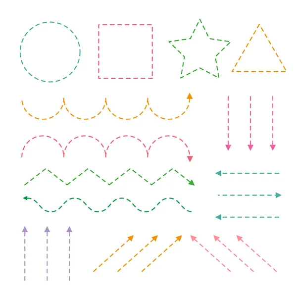 几何工作表矢量设计 几何图稿矢量设计 — 图库矢量图片