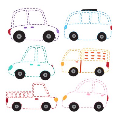 car worksheet vector design, cars artwork vector design clipart
