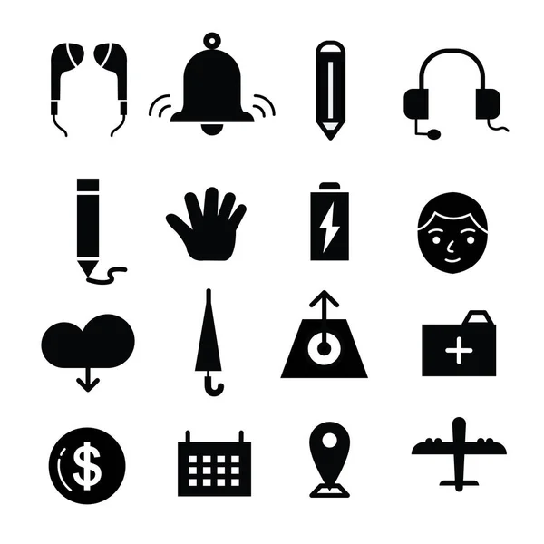 Icons technologie vektordesign — Stockvektor