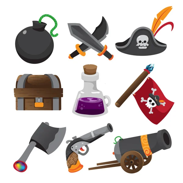 Item game, application 아이콘 , vector set of game — 스톡 벡터