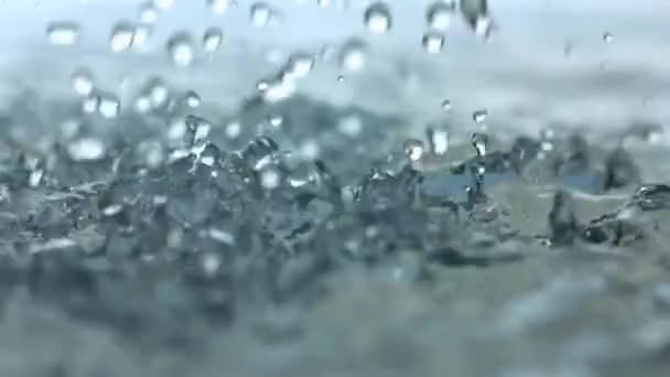 水的慢运动 — 图库视频影像