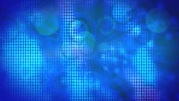 青い光線と美しい抽象的な背景 — ストック動画