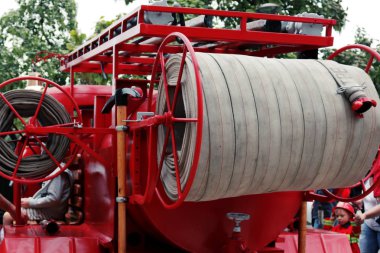 Ayrıntılar ve itfaiye arabası yapısını