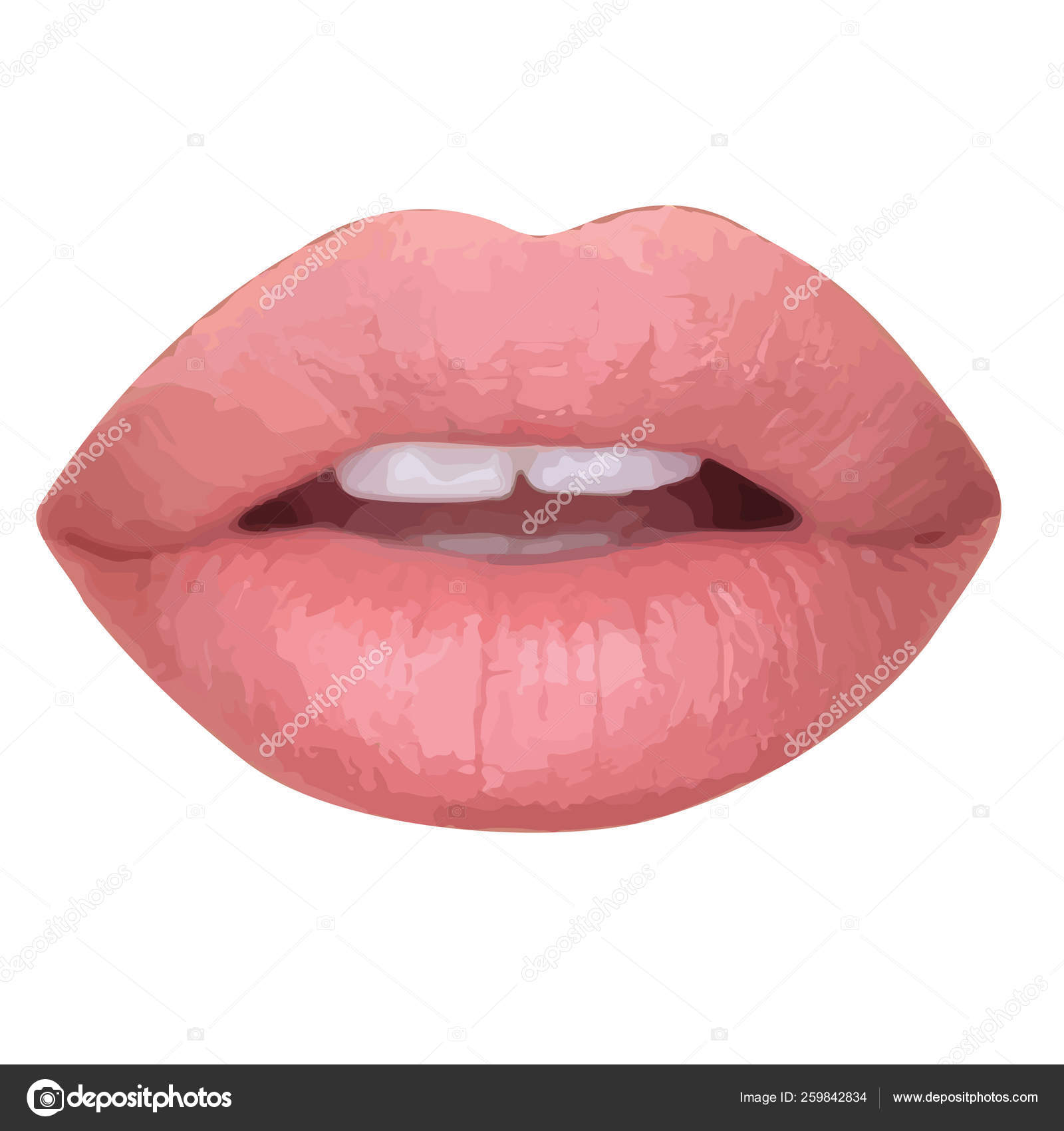 Lips — Stock Vector © dorosh131nataliya #259842834