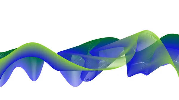 Абстрактные волны с 5-й линии — стоковый вектор