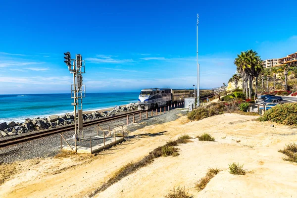 Ferrocarril Playa San Clemente —  Fotos de Stock
